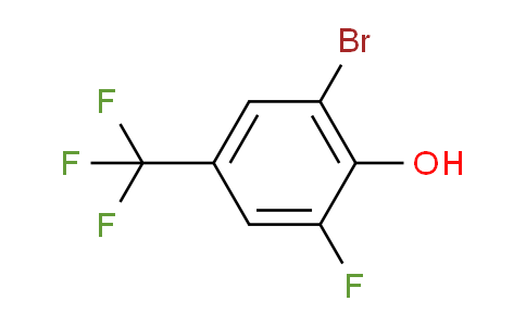 2-Bromo-6-fluoro-4-(trifluoromethyl)phenol