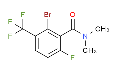 2-Bromo-6-fluoro-N,N-dimethyl-3-(trifluoromethyl)benzamide