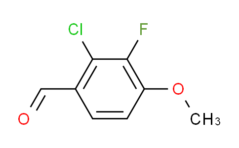 2-Chloro-3-fluoro-4-methoxybenzaldehyde