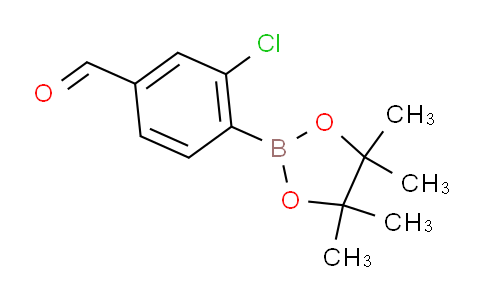 2-Chloro-4-formylphenylboronic acid pinacol ester