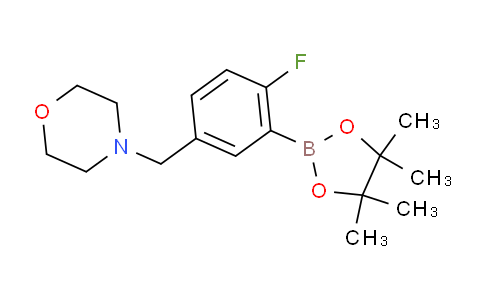 2-Fluoro-5-(morpholinomethyl)phenylboronic acid pinacol ester