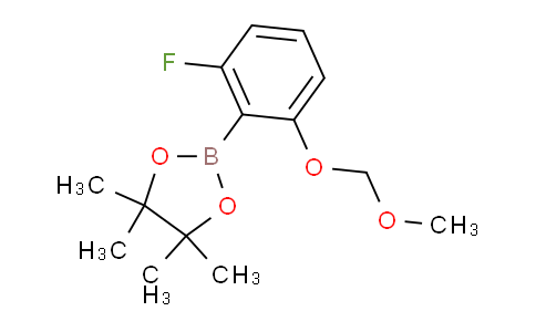 2-(2-氟-6-(甲氧基甲氧基)苯基)-4,4,5,5-四甲基-1,3,2-二氧代苯甲醛