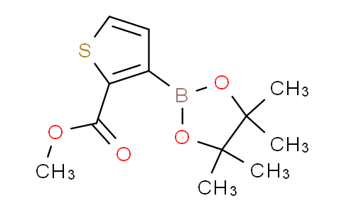 2-Methoxycarbonylthiophene-3-boronic acid pinacol ester