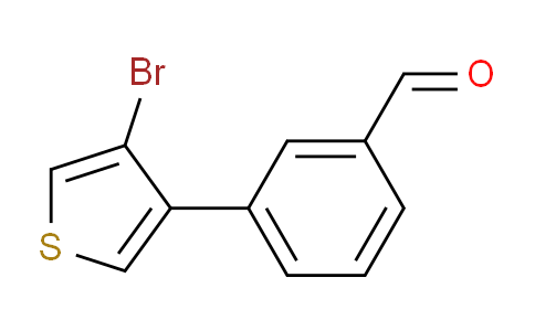 3-(4-Bromothiophen-3-yl)benzaldehyde