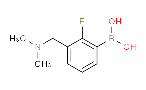 3-(N,N-dimethylaminomethyl)-2-fluorophenylboronic acid