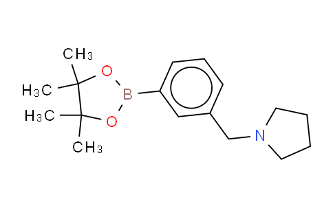 3-(Pyrrolidinomethyl)phenylboronic acid, pinacol ester