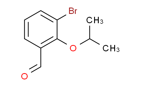 3-Bromo-2-(propan-2-yloxy)benzaldehyde