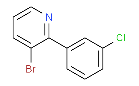 3-Bromo-2-(3-chlorophenyl)pyridine