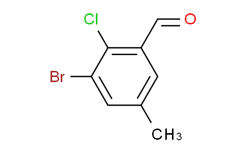 3-Bromo-2-chloro-5-methylbenzaldehyde