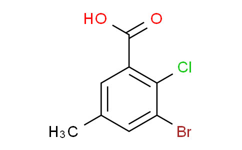 3-溴-2-氯-5-甲基苯甲酸