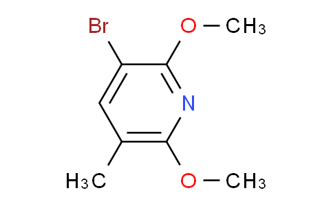 3-Bromo-2,6-dimethoxy-5-methylpyridine