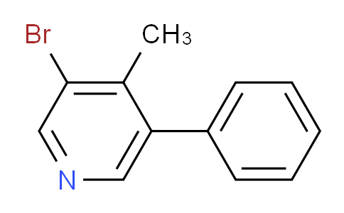 3-Bromo-4-methyl-5-phenylpyridine