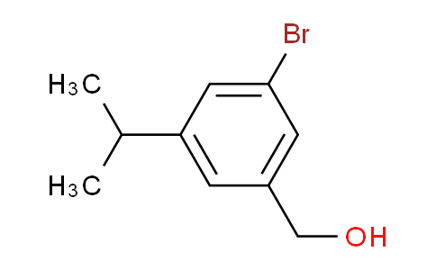 3-Bromo-5-(1-methylethyl)-benzenemethanol
