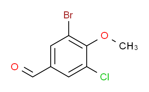 3-Bromo-5-chloro-4-methoxybenzaldehyde