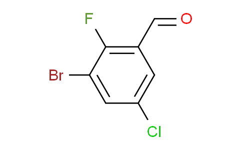 3-溴-5-氯-2-氟苯甲醛