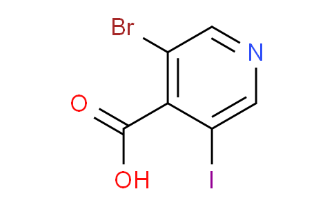 3-Bromo-5-iodopyridine-4-carboxylic acid