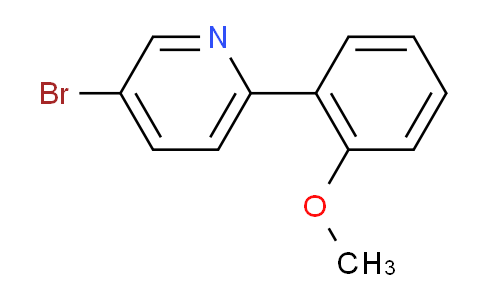 3-Bromo-6-(2-methoxyphenyl)pyridine