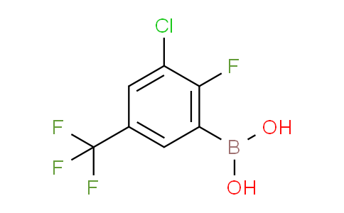 3-CHLORO-2-FLUORO-5-(TRIFLUOROMETHYL) PHENYLBORONIC ACID