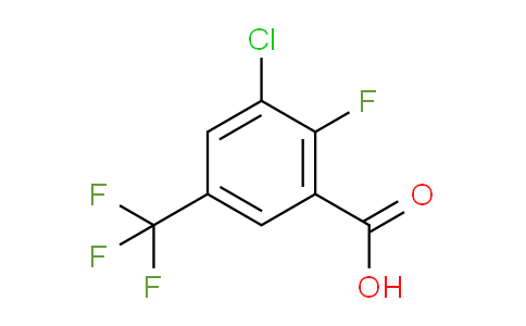 3-Chloro-2-fluoro-5-(trifluoromethyl)benzoic acid