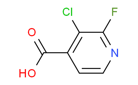 3-Chloro-2-fluoropyridine-4-carboxylic acid