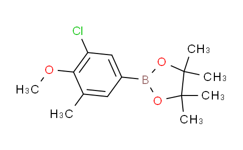 3-Chloro-4-methoxy-5-methylphenylboronic acid pinacol ester