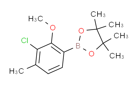 3-Chloro-2-methoxy-4-methylphenylboronic acid pinacol ester