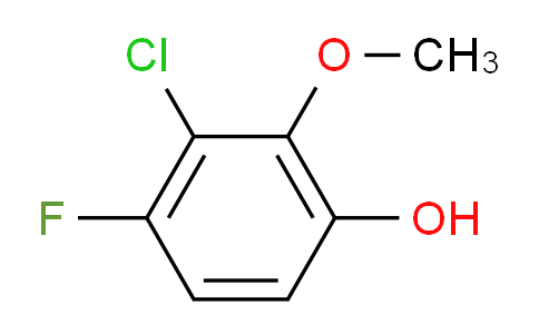 3-Chloro-4-fluoro-2-methoxyphenol