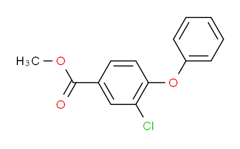 3-Chloro-4-phenoxybenzoic acid methyl ester