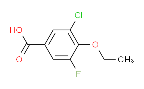 3-Chloro-4-ethoxy-5-fluorobenzoic acid