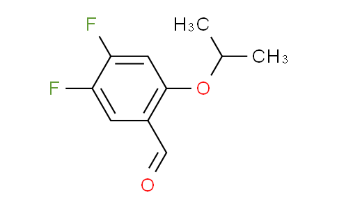 4,5-Difluoro-2-(propan-2-yloxy)benzaldehyde