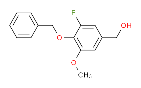 4-Benzyloxy-5-fluoro-3-methoxybenzyl alcohol