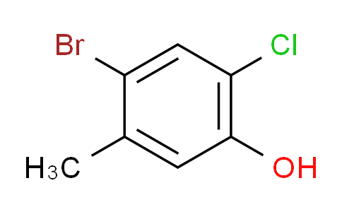 4-溴-2-氯-5-甲基苯酚
