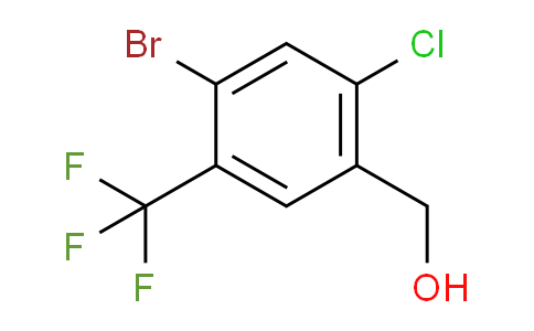 4-Bromo-2-chloro-5-(trifluoromethyl)benzyl alcohol