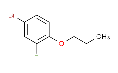 4-溴-2-氟正丙氧基苯