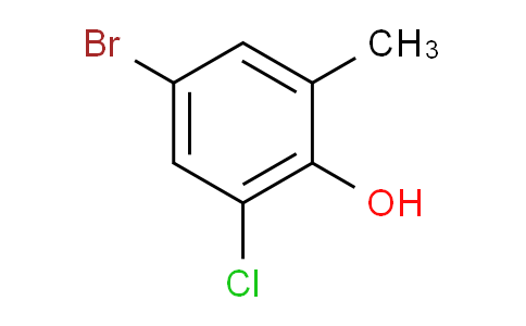 4-溴-2-氯-6-甲基苯酚