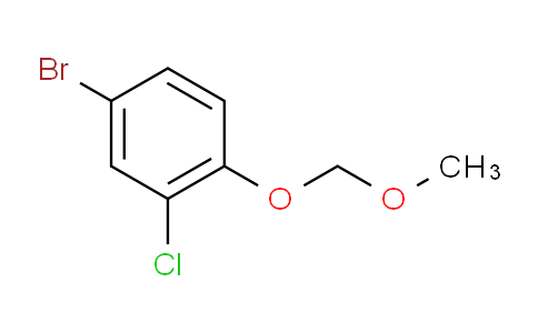 4-Bromo-2-chloro-1-(methoxymethoxy)benzene