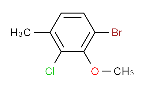 4-Bromo-2-chloro-3-methoxytoluene