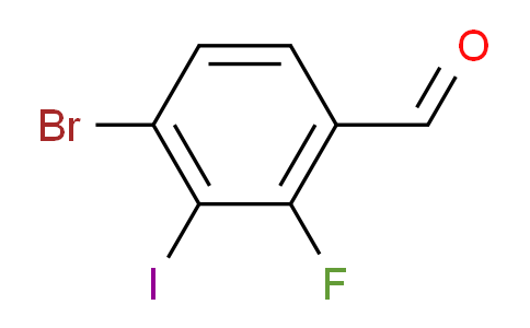 4-Bromo-2-fluoro-3-iodobenzaldehyde