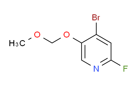 4-Bromo-2-fluoro-5-(methoxymethoxy)pyridine