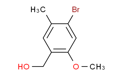 4-Bromo-2-methoxy-5-methylbenzyl alcohol