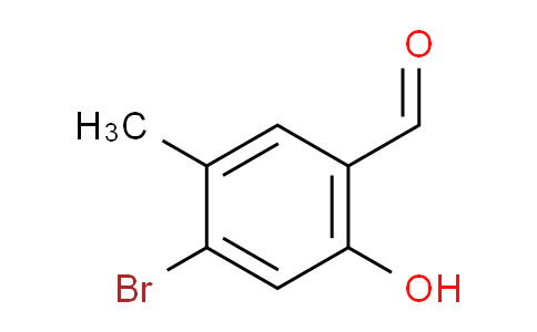 4-Bromo-2-hydroxy-5-methylbenzaldehyde
