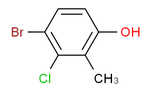 4-Bromo-3-chloro-2-methylphenol