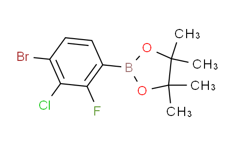 4-Bromo-3-chloro-2-fluorophenylboronic acid pinacol ester