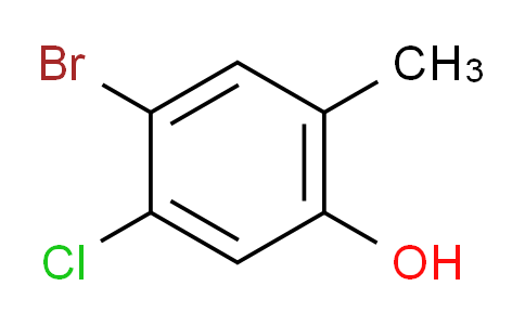 4-溴-5-氯-2-甲基苯酚