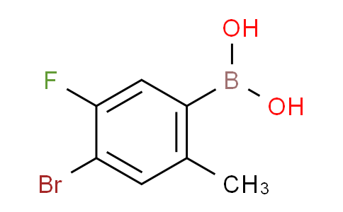 4-Bromo-5-fluoro-2-methylphenylboronic acid