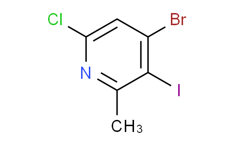 4-Bromo-6-chloro-3-iodo-2-methylpyridine