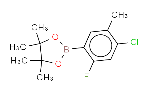 4-CHLORO-2-FLUORO-5-METHYLPHENYLBORONIC ACID, PINACOL ESTER