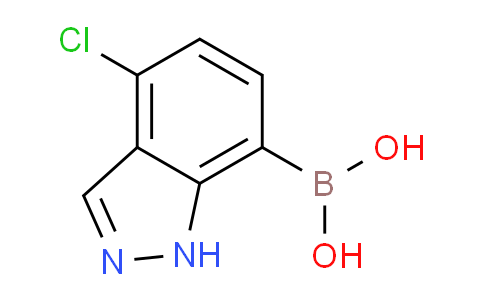 4-Chloro-1H-indazol-7-ylboronic acid