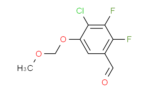 4-Chloro-2,3-difluoro-5-(methoxymethoxy)benzaldehyde