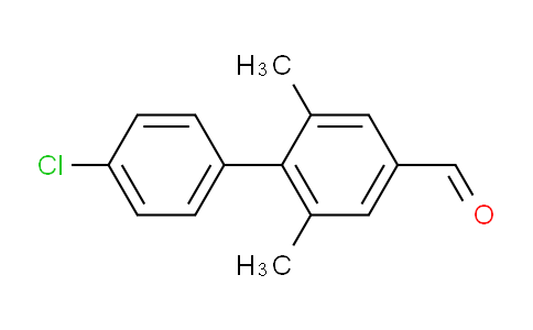 4'-Chloro-2,6-dimethyl-[1,1'-biphenyl]-4-carbaldehyde